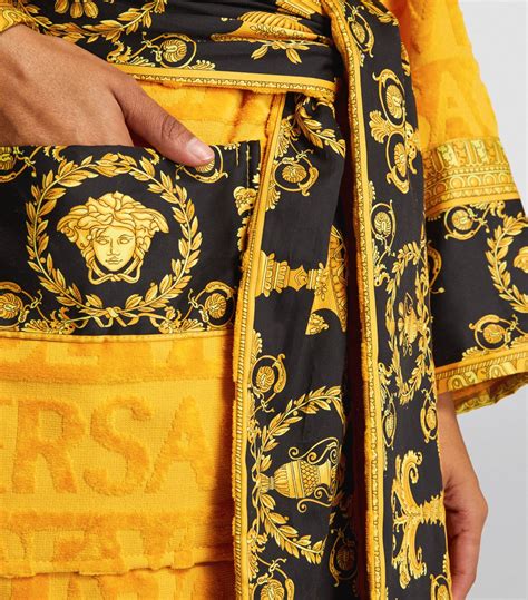 versace robe dress|Versace baroque robe.